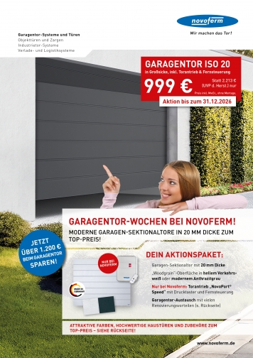 Aktion Sektionaltor ISO 20